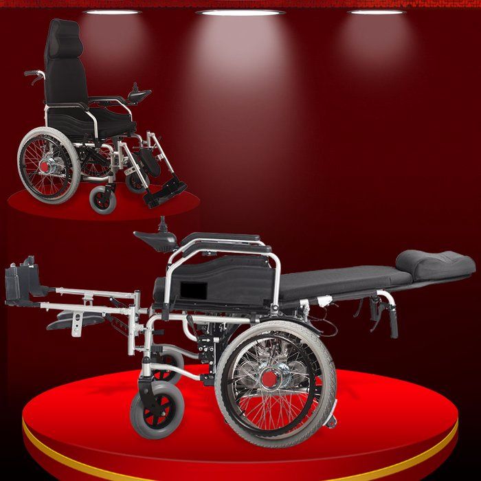 Xe lăn điện bốn bánh dành cho người khuyết tật cao cấp TM034N (vành nan)