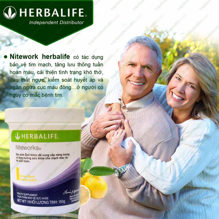Herbalife Niteworks sản phẩm tốt cho hệ tim mạch